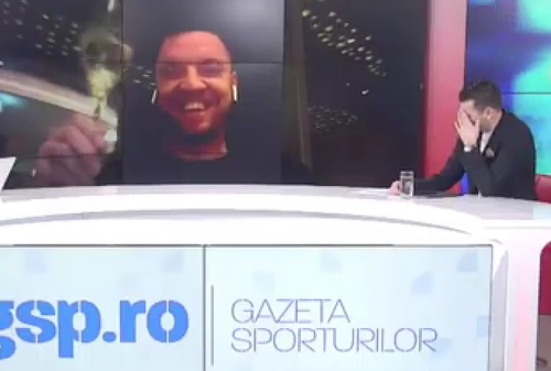 Moment amuzant cu Raul Rusescu și Cristi Bud la GSP Live Special