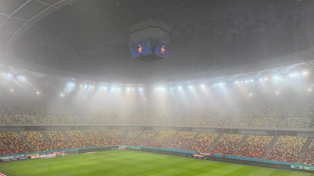 Imagini înainte de FCSB - CFR Cluj, 25 ianuarie 2026