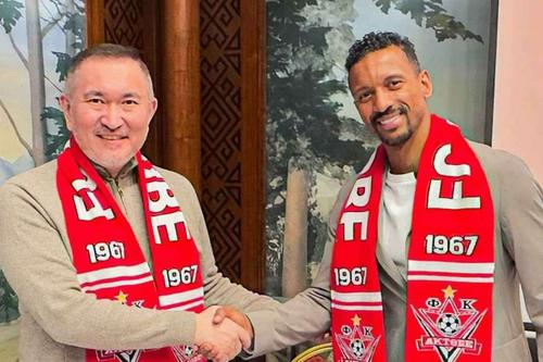 Nani a fost prezentat  la Aktobe / Foto: Instagram Aktobe