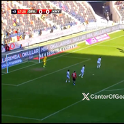 Gol Deian Sorescu Gaziantep - Konyaspor / Foto: captură ecran Twitter