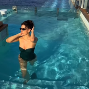 Simona Țăranu, în vacanța din Caraibe / Foto: Instagram