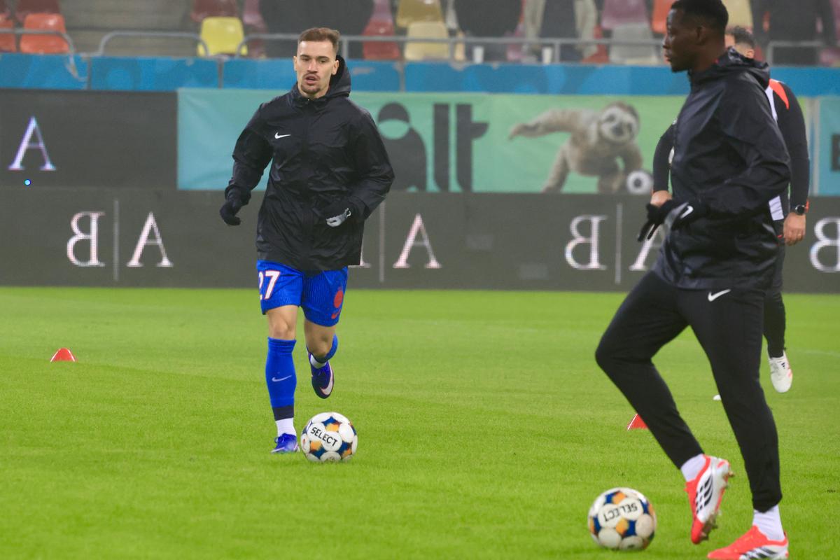 Imagini înainte de FCSB - CFR Cluj, 25 ianuarie 2026