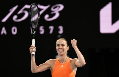 Elina Svitolina s-a calificat pentru a 14-a oară în sferturile de finală ale unui turneu de Mare Șlem » S-a apropiat de totalul Simonei Halep