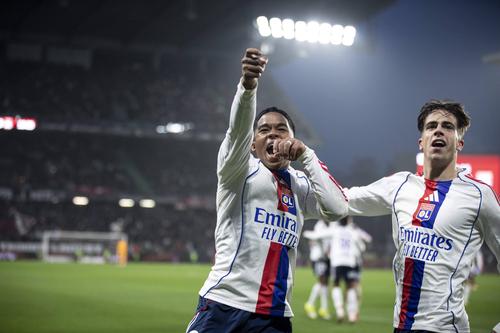 Endrick a reușit un „hattrick” în partida Metz - Lyon (2-5) // FOTO: Imago Images