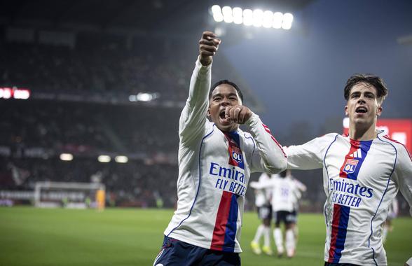 Endrick a reușit primul „hattrick” în Ligue 1 și Lyon rămane în TOP 4