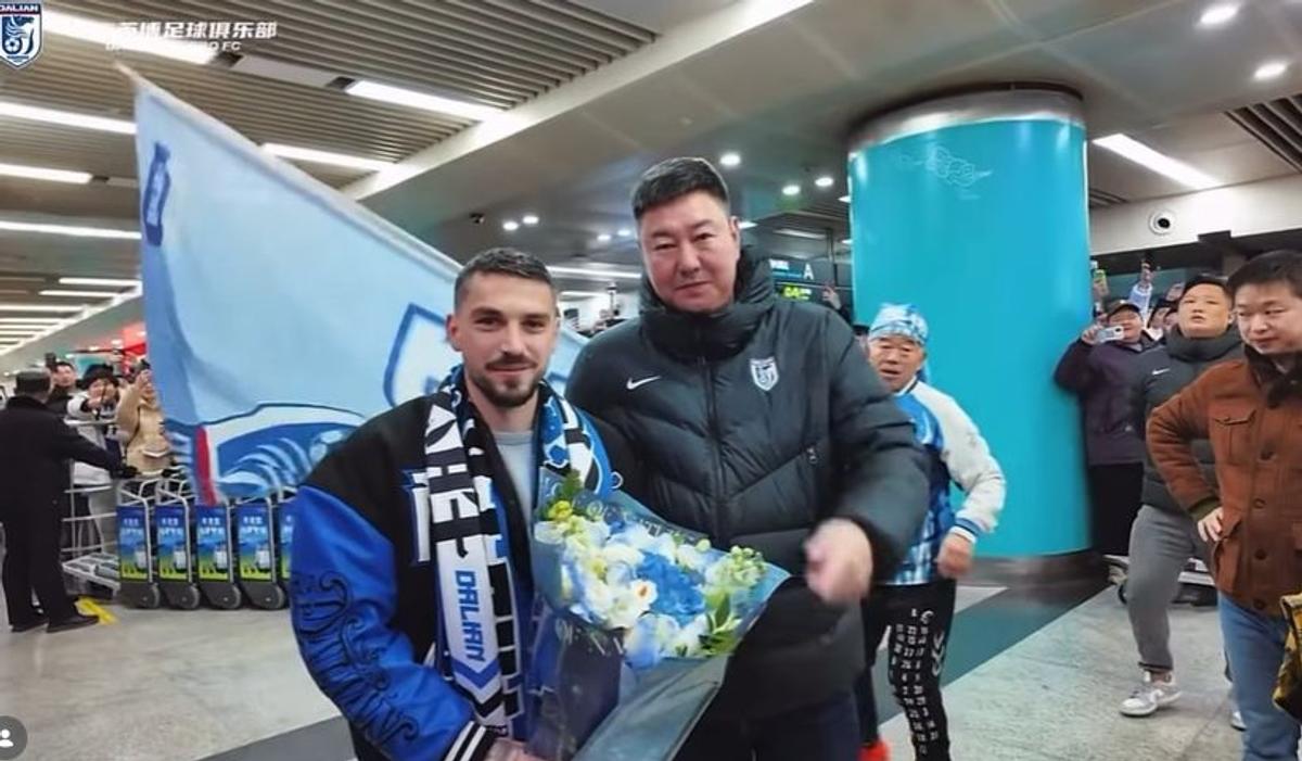 Imagini tari cu Nicolae Stanciu la sosirea în China