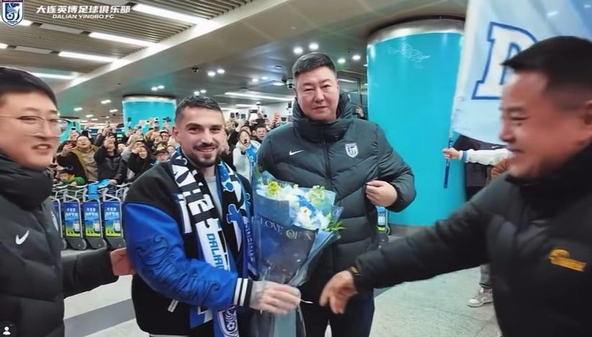 Imagini tari cu Nicolae Stanciu la sosirea în China