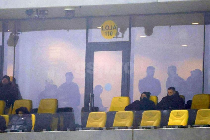 Mihai Stoica a intrat în lojă și nu a mai urmărit meciul la 3-1 pentru CFR