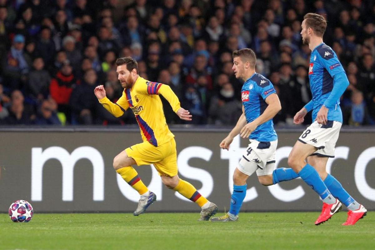 NAPOLI - BARCELONA 1-1 // Emoții mari pentru catalani: Gerard Pique s-a accidentat și ar putea rata El Clasico!