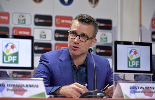 Justin Ștefan, secretarul general al LPF
