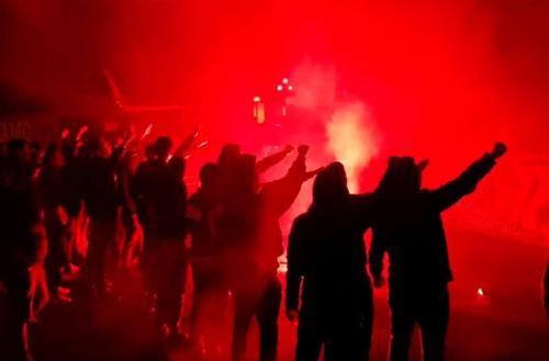 Fanii lui Dinamo au mers la Săftica înainte de meciul cu Viitorul