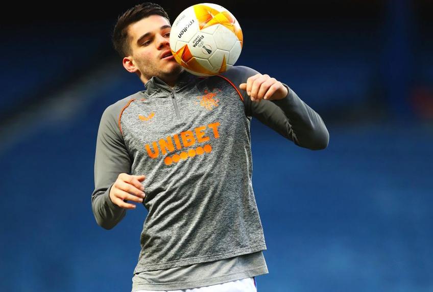 Ianis Hagi (22 de ani) a evoluat 71 de minute în Rangers - Antwerp, scor 5-2, returul șaisprezecimii de finală din Europa League.