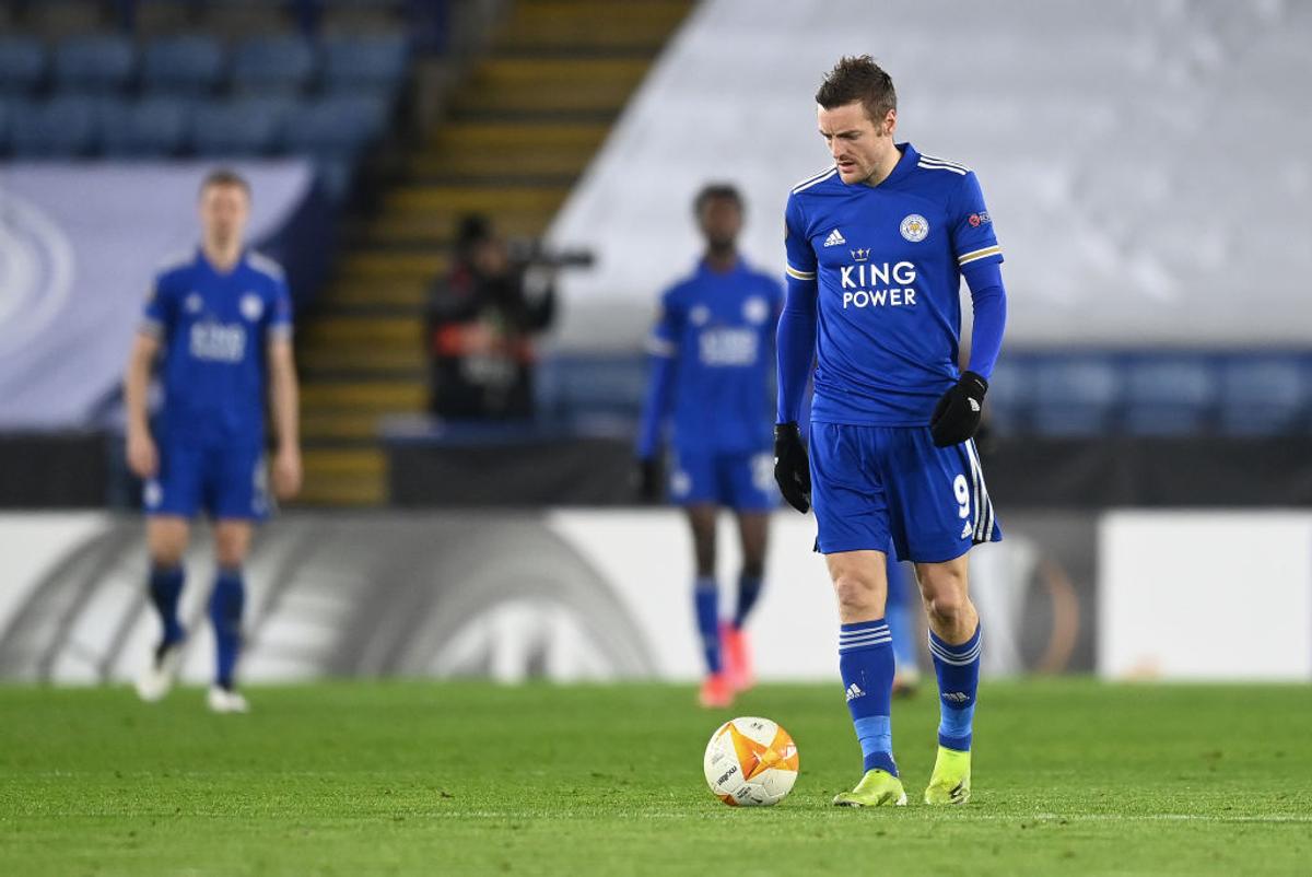Nicolae Stanciu, în Leicester - Slavia Praga / FOTO: Guliver/GettyImages