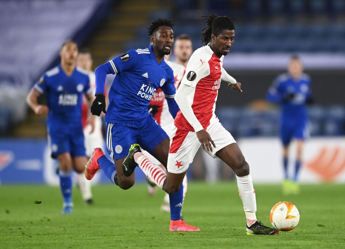 Nicolae Stanciu, în Leicester - Slavia Praga / FOTO: Guliver/GettyImages