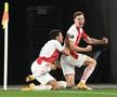 Nicolae Stanciu, în Leicester - Slavia Praga / FOTO: Guliver/GettyImages