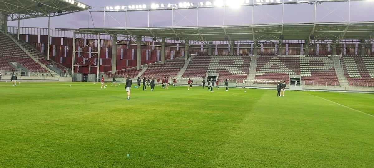 Rapid, primul antrenament pe noua arenă din Giulești
