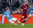 Krasniqi a fost cel mai activ fotbalist al CFR-ului în ambele manșe cu Lazio / FOTO Raed Krishan