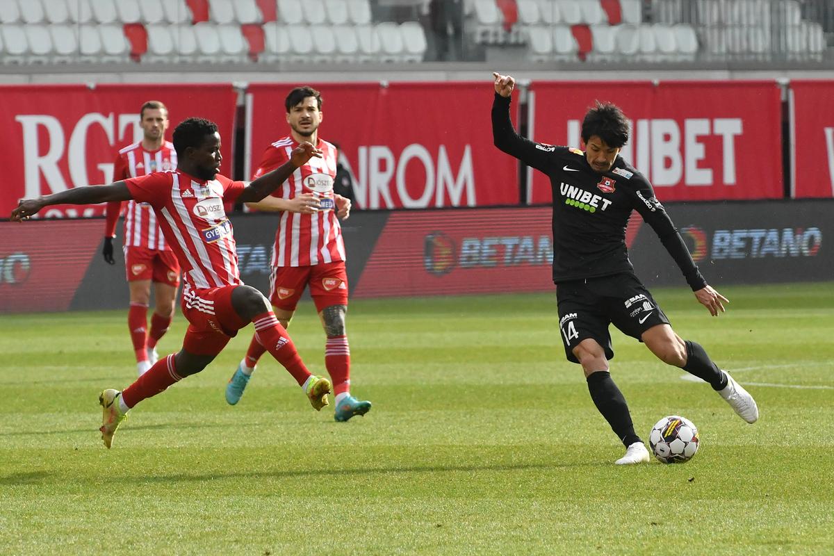 Sepsi - Hermannstadt 2-1, în primul meci al zilei în Superligă » Gazdele s-au impus chiar și în inferioritate numerică