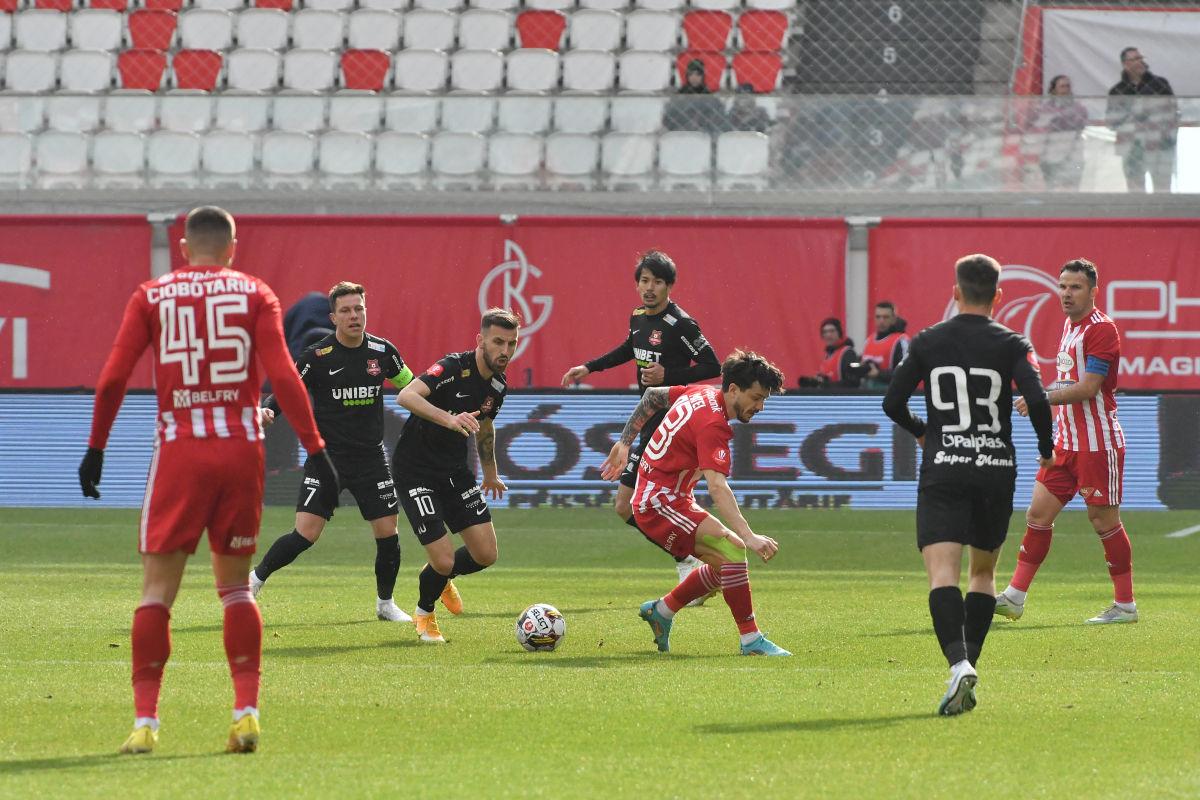 Sepsi - Hermannstadt 2-1, în primul meci al zilei în Superligă » Gazdele s-au impus chiar și în inferioritate numerică