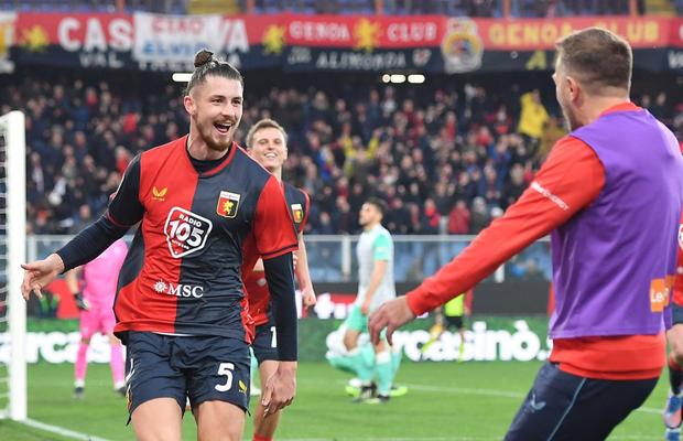 Drăgușin e pe val în Serie B » Gol crucial pentru Genoa