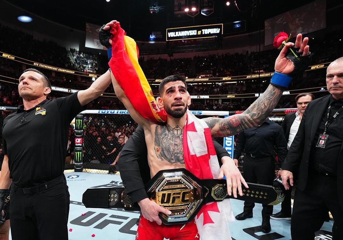 Omul momentului în UFC a sărbătorit titlul la restaurantul fiicei lui Florentino Perez » Cum arată și cât costă delicatesele