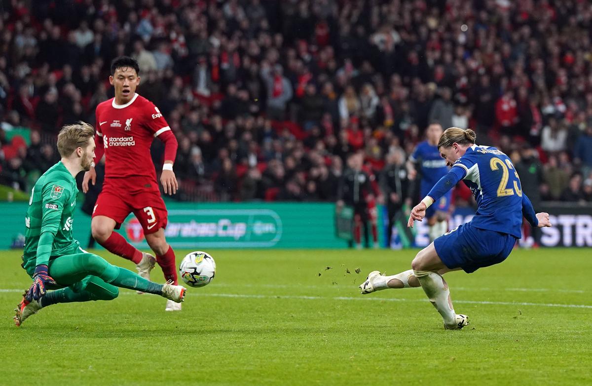 Cele mai spectaculoase imagini din Chelsea - Liverpool, finala Cupei Ligii Angliei