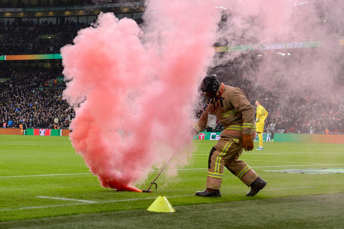 Cele mai spectaculoase imagini din Chelsea - Liverpool, finala Cupei Ligii Angliei