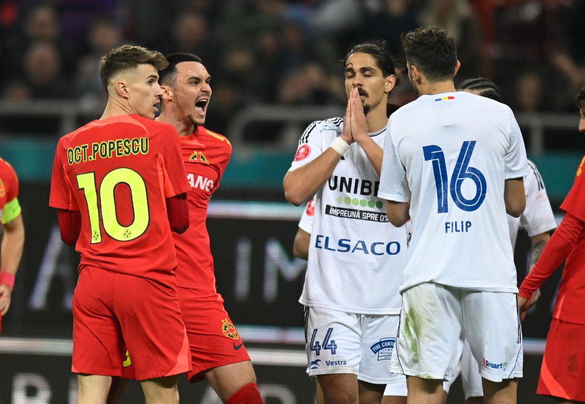 Discurs vehement către FCSB: „E zero! În Europa nu iese din careu dacă dă de un arbitru sănătos. Olaru intră criminal, dar ei se țipă la orice atingere”
