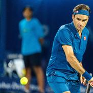 Spelndoare și eleganță. Roger Federer, executând reverul cu o mână / Sursă foto: Imago Images