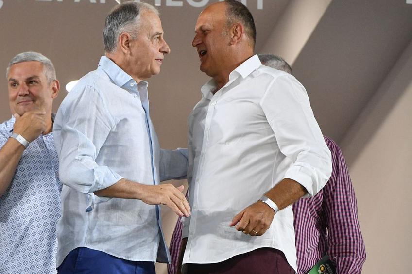 Mircea Geoană și Dan Șucu (foto: Raed Krishan/GSP)