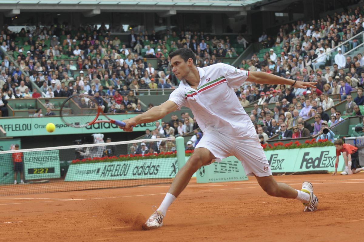 Reverul cu o mână români Pavel, Hănescu, Ungur, Pescariu, Copil, Mergea