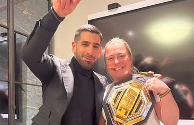 Omul momentului în UFC a sărbătorit titlul la restaurantul fiicei lui Florentino Perez » Cum arată și cât costă delicatesele