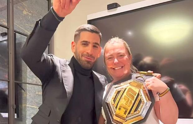 Omul momentului în UFC a sărbătorit titlul la restaurantul fiicei lui Florentino Perez » Cum arată și cât costă delicatesele