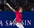 Spelndoare și eleganță. Roger Federer, executând reverul cu o mână / Sursă foto: Imago Images