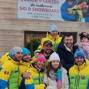 Andrija Stipanovic s-a bucurat deunăzi de zăpadă, a fost la munte, lângă Cluj, după cucerirea trofeului Cupa României
Foto: Instagram