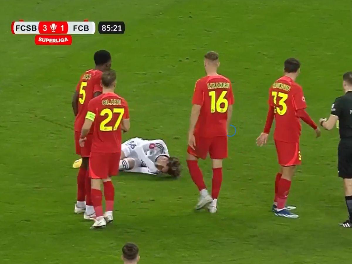 Darius Olaru, „ROȘU” direct în FCSB - FC Botoșani