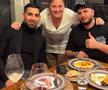 Ilia Topuria, alături de prietenul său, artistul Omar Montes și de Maria Angeles, fiica lui Florentino Perez. Foto: Instagram