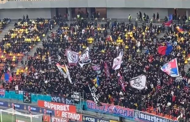 Peluza Nord și Jandarmeria București, conflict la FCSB - FC Botoșani » De unde au pornit incidentele în viziunea autorităților