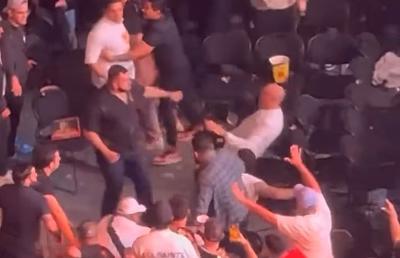 Haos total la UFC Mexico City! Fanii s-au luat la bătaie » Un individ a făcut KO două persoane