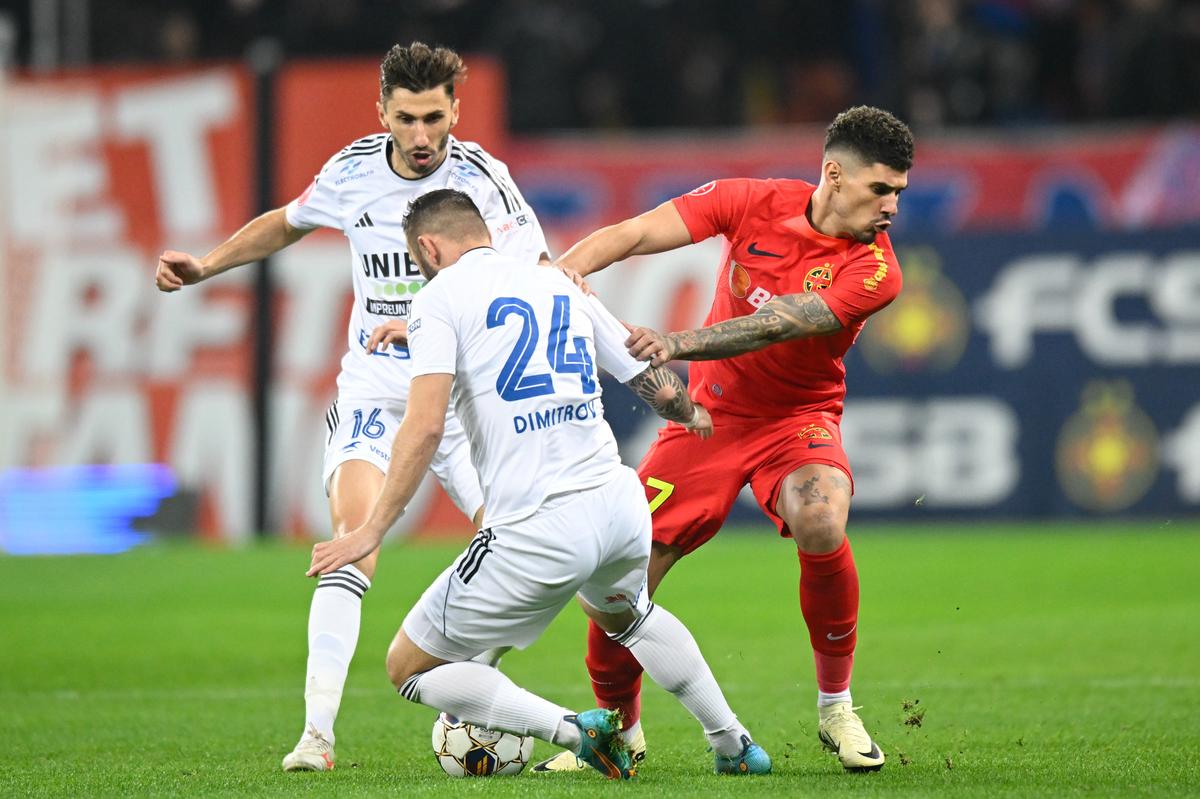 Discurs vehement către FCSB: „E zero! În Europa nu iese din careu dacă dă de un arbitru sănătos. Olaru intră criminal, dar ei se țipă la orice atingere”