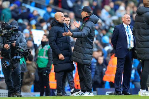 Jurgen Klopp și Pep Guardiola