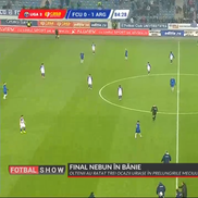 FC Argeș a avut pe teren 12 jucători la meciul cu FCU Craiova / Sursă foto: Prima Sport 1