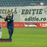 FC Argeș a avut pe teren 12 jucători la meciul cu FCU Craiova / Sursă foto: Prima Sport 1