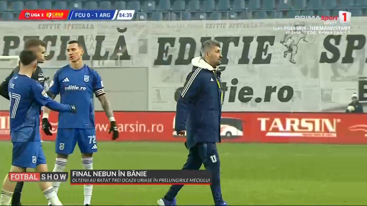 Dani Coman a rupt tăcerea în scandalul de la meciul cu FCU Craiova și îl lovește pe Mititelu unde îl doare mai tare: „Să înțeleagă asta!”