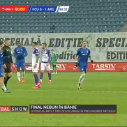 FC Argeș a avut pe teren 12 jucători la meciul cu FCU Craiova / Sursă foto: Prima Sport 1