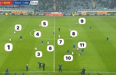 Momente aiuritoare în FCU Craiova - FC Argeș » Au jucat mai mult de un minut cu 12 oameni pe teren