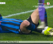 Ramy Bensebaini l-a umplut de sânge pe Lazar Samardzic în Atalanta - Borussia Dortmund // FOTO: captură Prima Sport
