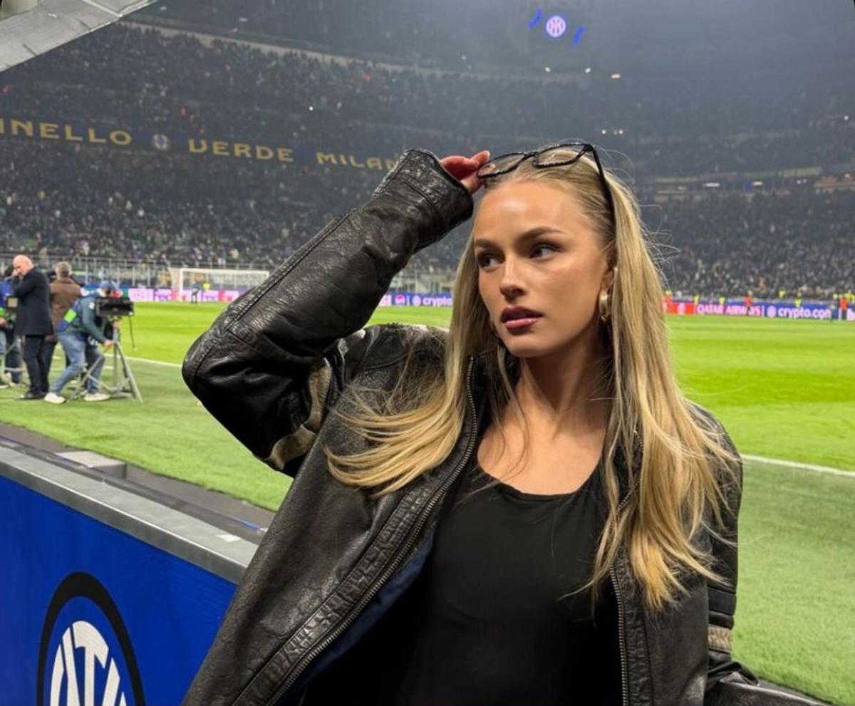 Cine este modelul surprins în tribune la Inter - Bodo/Glimt