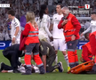 Raul Asencio, scos cu targa în Real Madrid - Benfica