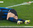 Ramy Bensebaini l-a umplut de sânge pe Lazar Samardzic în Atalanta - Borussia Dortmund // FOTO: captură Prima Sport